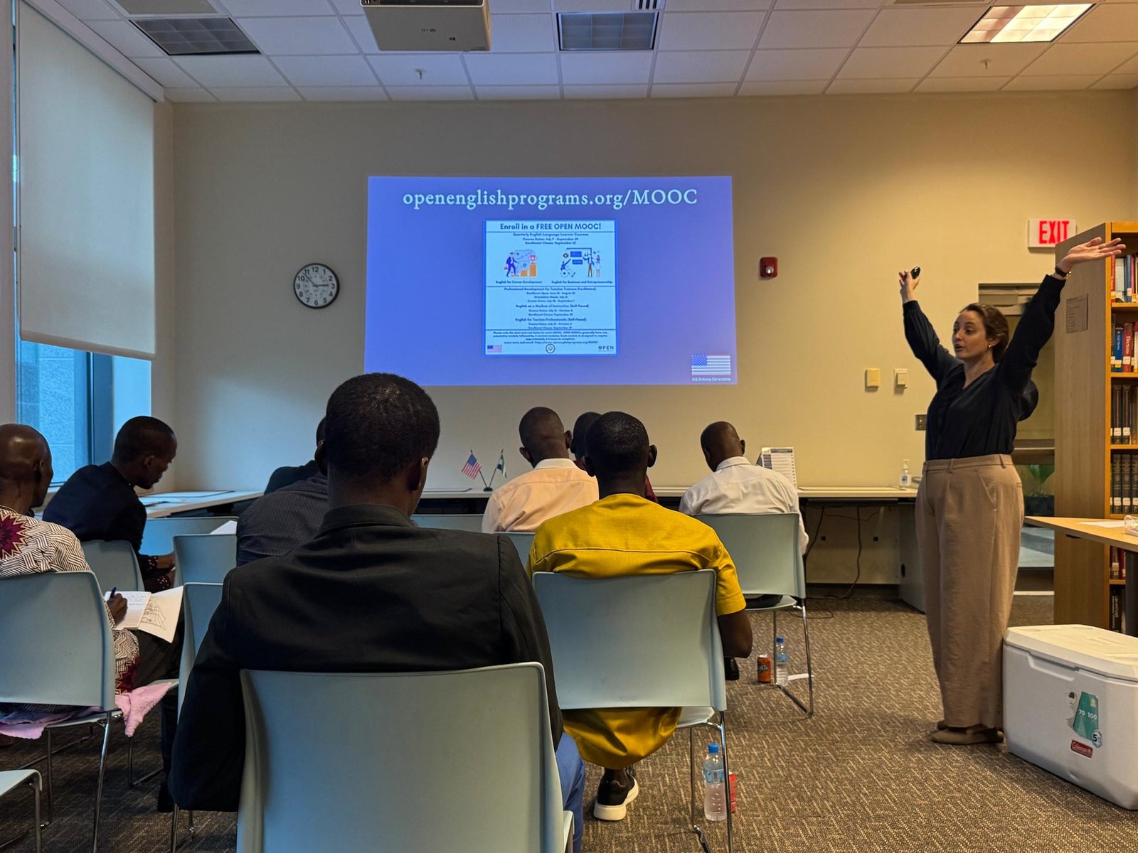 English teachers gain from partnership with American Center